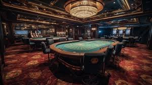 Studio dealer langsung loverslab dengan meja blackjack dan setup multi-kamera profesional